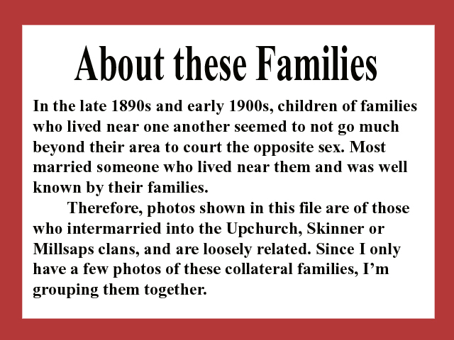 Migrating Families